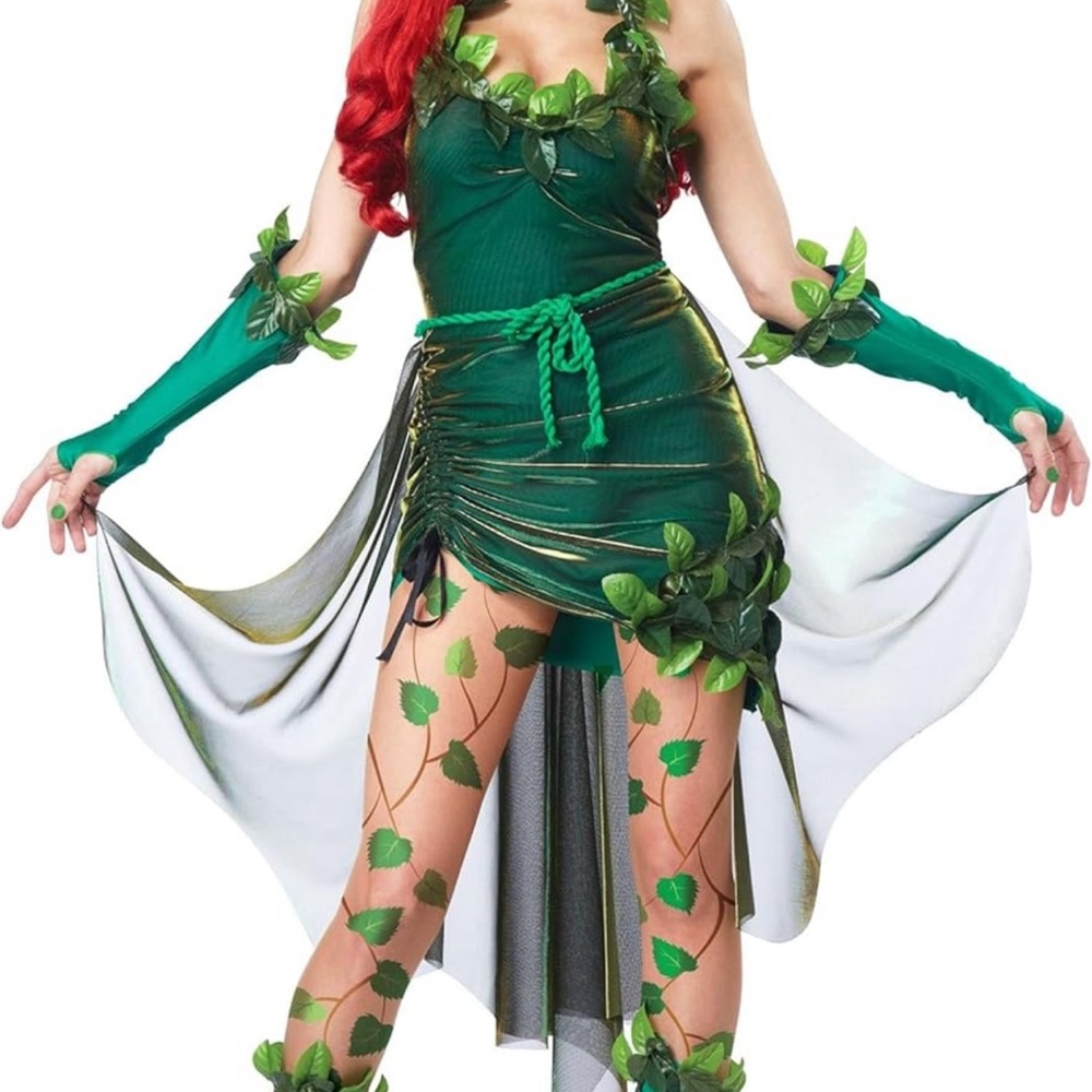 NWT Poison Ivy Costume - California Costumes Lethal Beauty